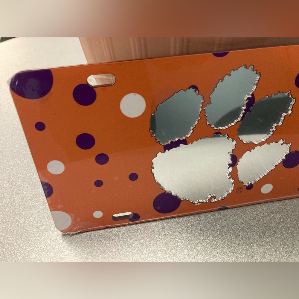 Clemson License Plate - Picture 2 of 4